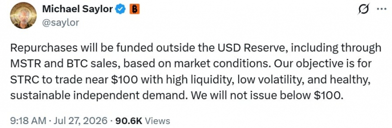 
			Стратегия открывает путь к продаже биткоинов &mdash; Майкл Сэйлор объясняет, почему это целесообразно		